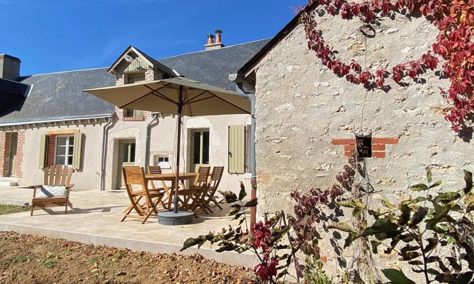 Saint-Lubin-en-Vergonnois Cottage | Gite Saint-Lubin-en-Vergonnois, 2 bedrooms, 5 persons