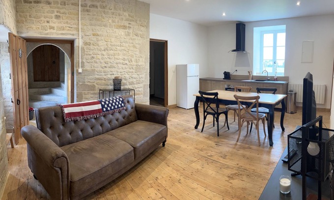 Carquebut Other | Gite Gavin: Family-Friendly Retreat with Breakfast Included