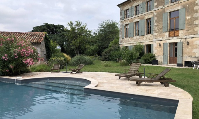 La Croix-Blanche House | Beautiful House with Pool on 25 Hectares of Serenity