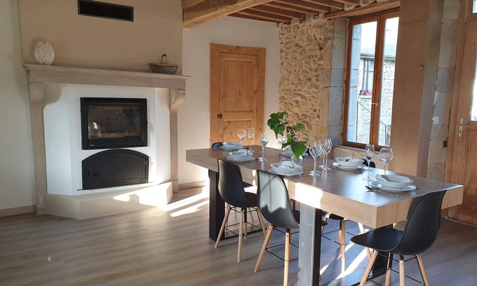 Saint-Germain-des-Champs House | Relaxing Retreat at Gîte le Lingoult with Jacuzzi Access