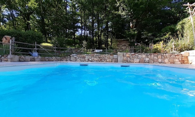 Le Lardin-Saint-Lazare House | Historic Gite Le Relais de la Diligence with Pool Access