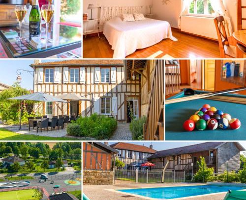Louvemont House | Relax at Gite les Oiseaux in Louvemont with Heated Pool