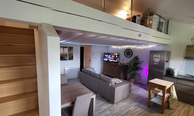 Moncel-sur-Seille Apartment | Modern and Tranquil Gite with Family-Friendly Amenities