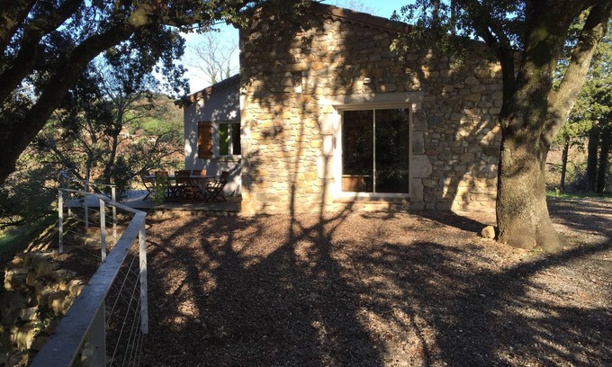 Lagorce Cottage | Serene Cottage with Terrace in Vallon Pont d'Arc
