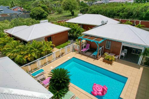 Anse-Bertrand House | Gites Fleurs d'abeilles: Oceanfront Haven with Pool & More