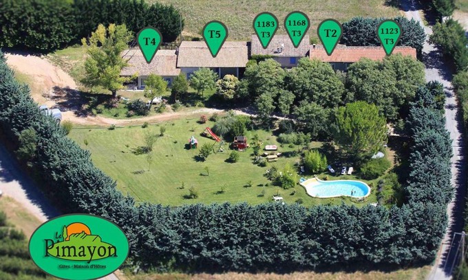 Manosque House | Oceanfront Gites le Pimayon: Guest Rated 8.5/10 with Pool