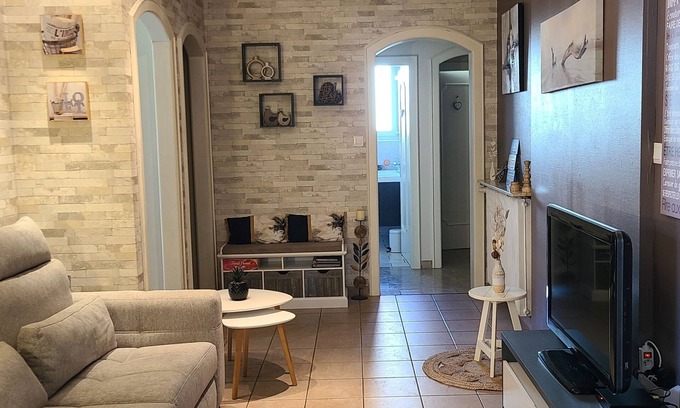 Selestat Apartment | Quiet Garden Retreat: Guest Rated 10/10 with Pool & Terrace