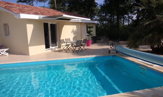 Tarnos Apartment | Top-Rated T2 Apartment with Ocean View & Private Pool