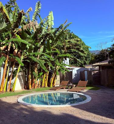 Centro Comercial House | Unforgettable Stay at Espaço na Ilha with Pool & Kitchen