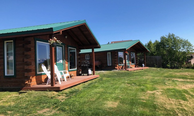 Kachemak Cabin | Serene Glacier View Cabins with Oceanfront Amenities