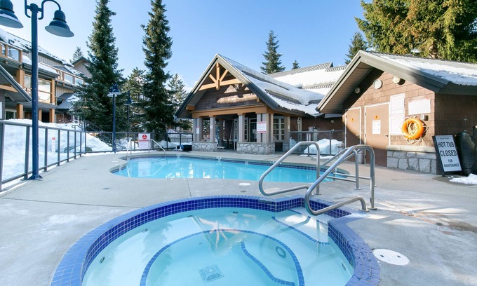 Village North Condo | Premier Stay at Glaciers Reach with Hot Tub & Spa