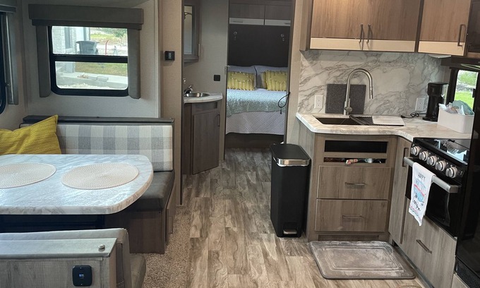 Gonzales House | Glamping in Gonzales at Medina Casita RV!