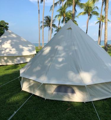 Bedok Other | Oceanfront Glamping Kaki: Family-Friendly Bell Tent Retreat