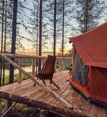 Rovaniemi Other | Experience Glamping at Laenlammen Tila: 10/10 Guest Rated