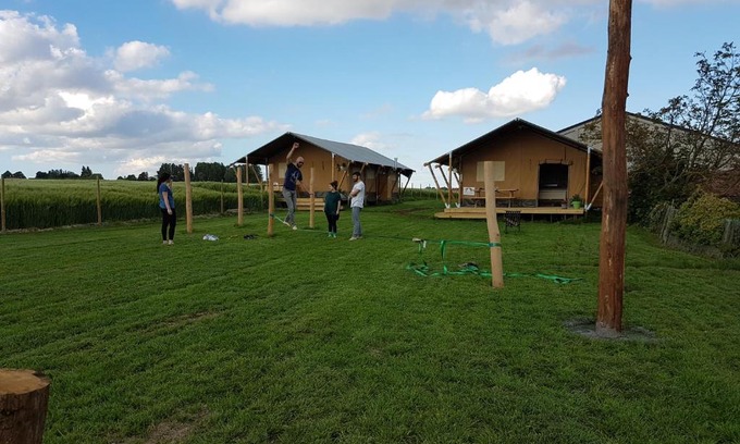 Beveren Other | Eco-Friendly Glamping at Zeugekot with Pool & Ocean Views
