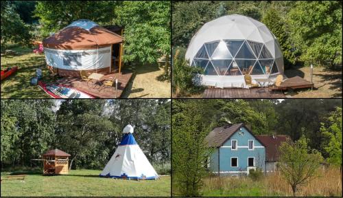 Nowe Warpno Other | Pet-Friendly Glamping Podgrodzie with Ocean View & Pool