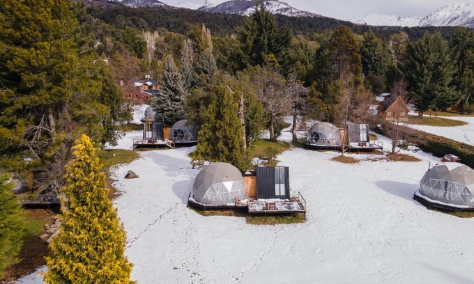 Partido de Nueve de Julio Hotel | Experience Unique Glamping at Vulcanche with Hot Tub