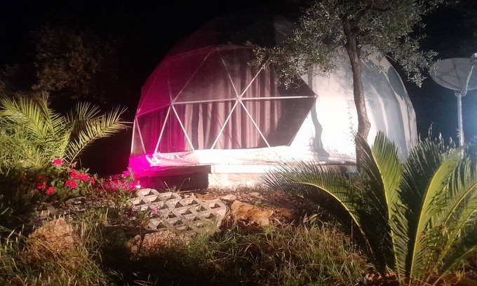 Itri House | Unique Glamping Domes at an Organic EVO Farm Experience