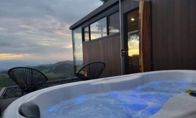 Monteverde Cabin | Forest Glass Cabin with Hot Tub and Scenic 270° Views