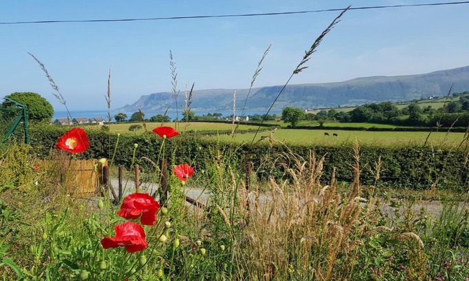 Cushendall Ski Chalet | Experience Glens Glamping: Oceanfront Retreat with Hot Tub