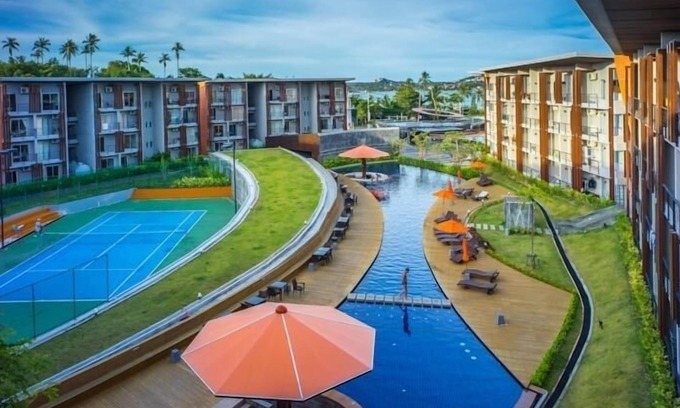 Bophut Apartment | Exquisite Home in Beauty Resort with Ocean View & Spa