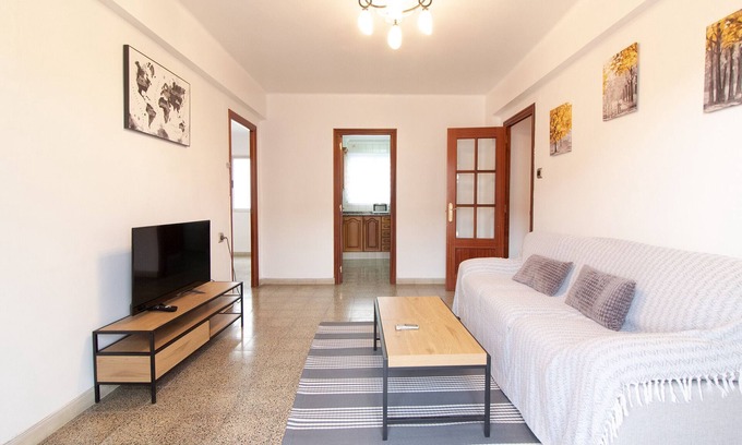 Sagunto Apartment | Comfortable 3-Bedroom Flat with Balcony in Sagunto