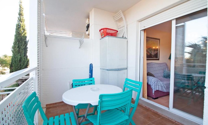 Playa de Almarda Apartment | Relaxing Stay at Global Properties with Pool in Marjal de Corinto