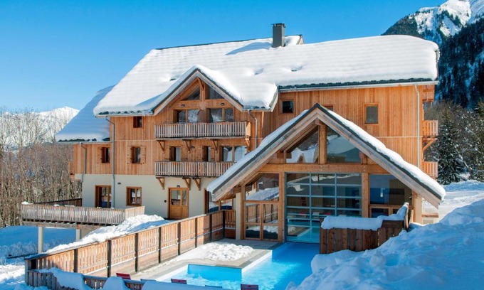 Saint-Colomban-des-Villards Apartment | Relaxing Getaway at Goélia Les Chalets de Belledonne