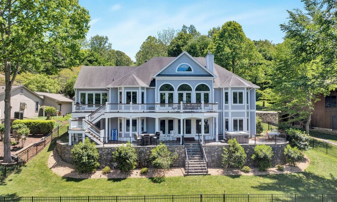North Shore House | Lakefront Retreat with Dock, Spa & Scenic Ocean Views