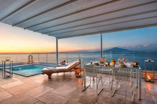 Vico Equense Villa | Idyllic Villa Degli Dei: Waterfront Retreat with Pool