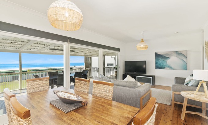 Palm Beach House | Experience Gold Coast Beach Front House with Ocean Views