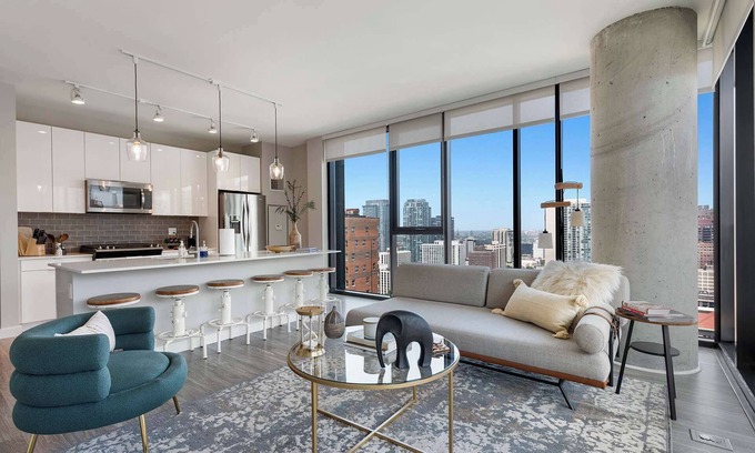 Near North Side Apartment | Experience Cloud9: Fire Pits, Gaming Center, and More