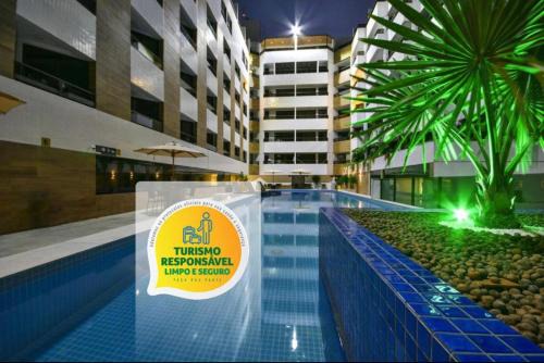 Cabo Branco Apartment | Remarkable Gold Flat Cabo Branco with Ocean View & Spa