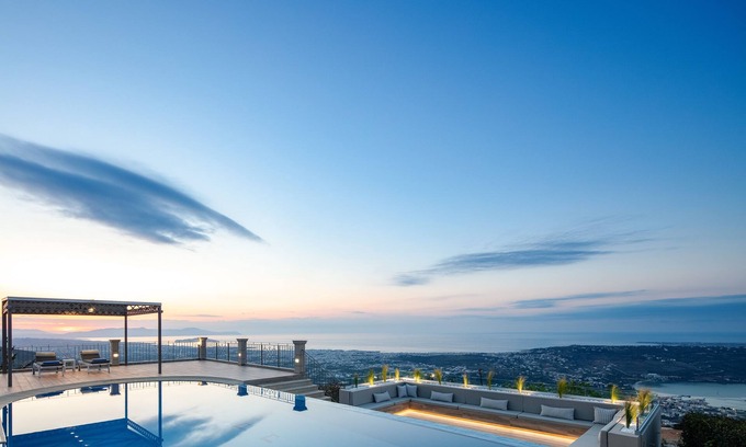 Katochori Villa | Golden Hill: Experience Sky-High Comfort and Relaxation