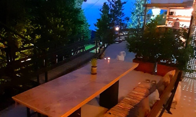 Anilio Villa | Discover Golden Mountain: Outdoor Pool & Scenic Views Await