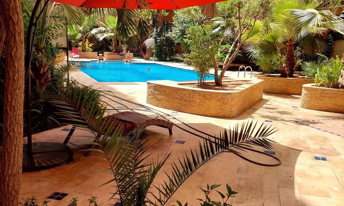 Semlalia House | Discover Golden Residence Yasmine Majorelle with Pool & Spa