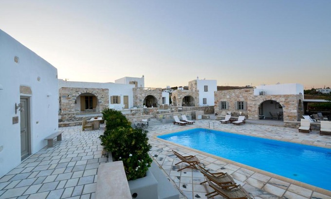 Chrissi Akti Villa | Oceanfront Golden Sea Villas: Pet Friendly & Family Approved
