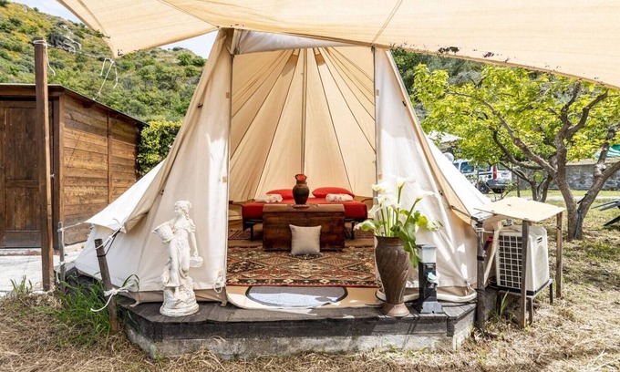 Mitogio RV Rental | Experience Nature at Gole Alcantara Glamping Retreat