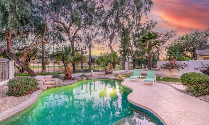 Legacy House | Golf Front Home with Mountain Views & Heated Pool