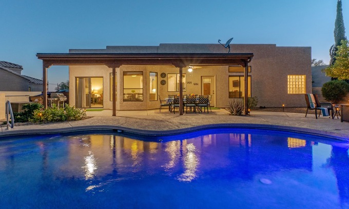 Gold Canyon House | Gold Canyon Golf Oasis: Relaxing Pool, Spa & Mountain Views