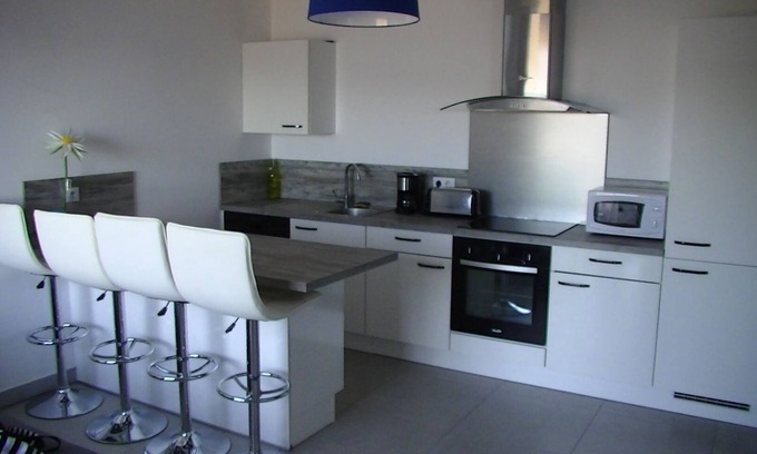 Pietrosella Apartment | Beachfront Retreat in Ajaccio with Ocean View Terrace