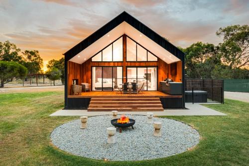 Torrumbarry House | Goolwa River Retreat: Family-Friendly Escape with Hot Tub