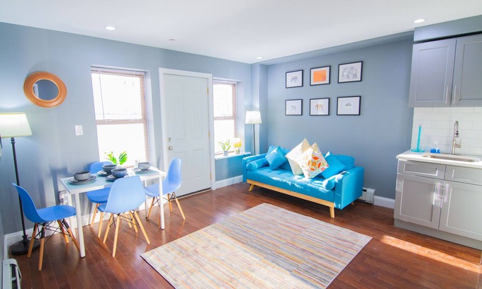East New York Apartment | Stylish 1BR with Balcony, Close to NYC & JFK