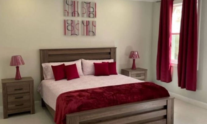 Reading Condo | Elegant 2 Bed Condo with Pool and Ocean View in Montego Bay