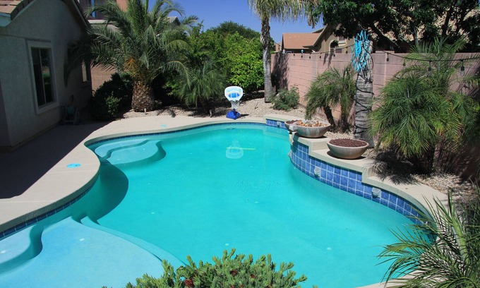 Northwest Ranch House | Modern Home with Pool and Spa in Beautiful Surprise, AZ