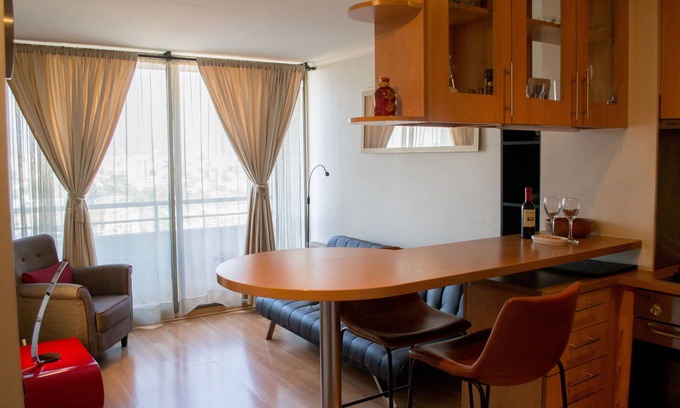 Santiago Apartment | Elegant Apartment in Providencia with Pool and Spa Access