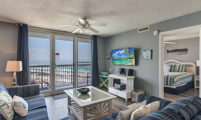 Destin Condo | Beachfront Oasis with Ocean Views & Top Guest Ratings