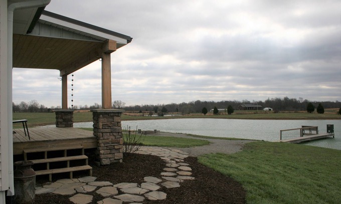 Welchs Creek Cabin | Picturesque Cabin Retreat with Private Pond & Pet Friendly