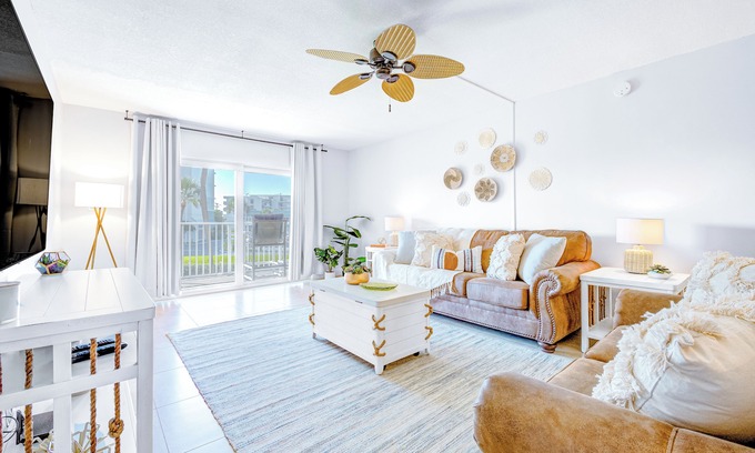 Port Canaveral Condo | Beachfront Condo with Pool & Spa - Perfect Pier Location!