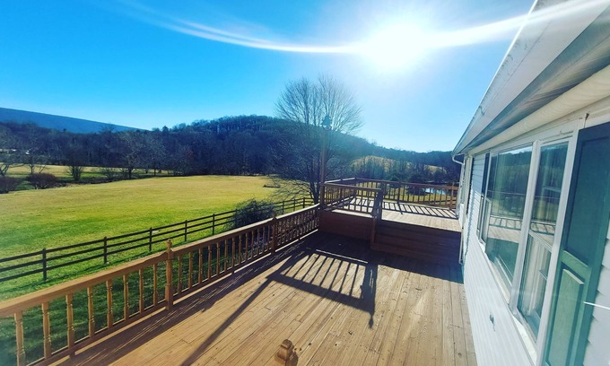 Mattawana Other | Gorgeous country views, hot tub, pond + outdoor space